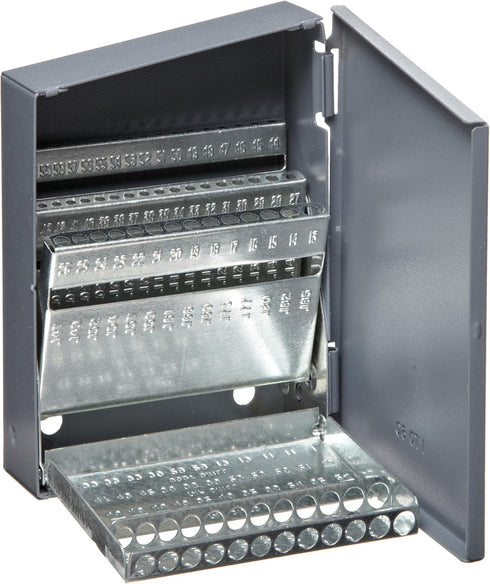 Chicago Latrobe 57806 Drill Bit Case for Wire Gauge Sizes #60 - #1, 60 Bit Capacity