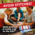 Clozex Emergency Laceration Closure Device, Close Wounds Without Stitches, Available in 3 Variations for Wounds