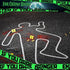 Halloween Caution Tape Glow in The Dark, 2 in x 32.8 ft, Scary Decorations for Haunted House Indoor Outdoor