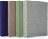 Chuangdi 4 Pcs 3 Ring Binder - Linen Cover, 1.25 inch Durable Round Rings for 8.5 x 11 Inch Paper, 4 Colors