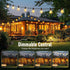 35 30 G40 Bulbs, Commercial Brightown Outdoor String Lights - Waterproof Globe Patio Lights Ft with Shatterproof LED