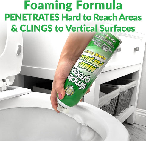 Simple Green All-Purpose Cleaner, 20 Oz Foaming Aerosol Cleaner, All-Purpose Cleaning and Degreasing (Pack of 2)