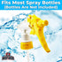 Leak-Free Chemical Resistant Spray Head 5 Pack, Industrial Spray Heads for Auto Detailing and Janitorial Supply