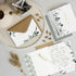 Set 30 ZICOTO Beautiful Thank You Card - Elegant Blank Cards with Envelopes & Stickers - Ideal for Weddings, Business