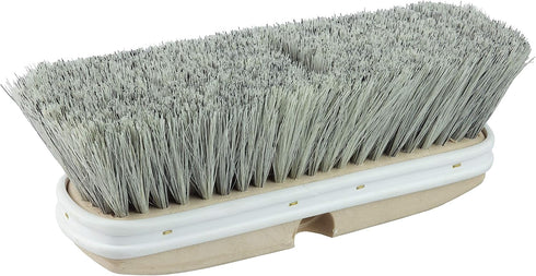 44318 9-1/2" Weiler Truck Wash Brush, Grey Fiber Fill
