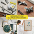Heavy Duty Drywall Anchors and Screws Kit - Durable Zinc Self-Drilling Toggle Anchors for Hanging
