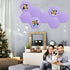 Thick Hexagon Felt Board Tiles 8 Pcs Self-Adhesive with Multi-Color Push Pins for Home Office Classroom