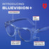 NoCry High Performance Safety Glasses for Women and Men Soft Non-Slip Nose Pads, Reinforced Side Shields, Premium Anti Fog & Anti Scratch Coating, Advanced Impact Resistance, 100% UV Eye Protection