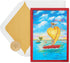 Papyrus Anniversary Card - Sailboat Design