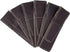 Soft Full Grain Genuine Leather Single Pen Case Holder Pouch Sleeve Protector for Pens Pencils (Brown Cow, Set of 6)