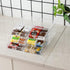 Desktop Storage Drawers, Rectangular Plastic Makeup Storage with 6 Drawers, Pull Out Small Craft Storage Case