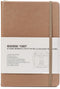 Classic A5 Dotted Grid Bullet Notebook Journal, 144 Pages, Dot Hard Cover, Premium 80gsm Acid-Free Paper, Faux Leather
