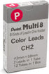 Pentel Arts 8 Colour Pencil Lead Refill, Pink, 24 Pieces of Lead