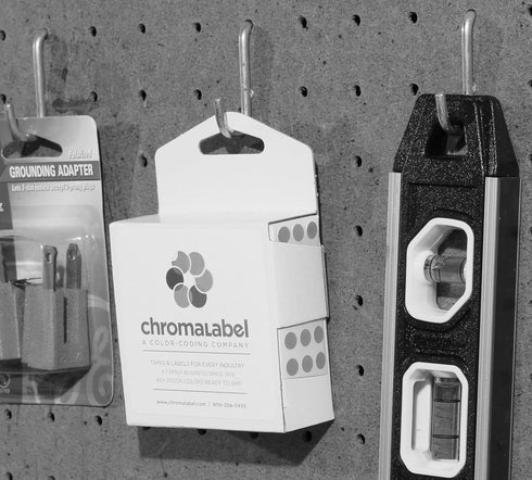 ChromaLabel 1/4 Inch Circle Sticker Labels, 1000 Yellow Dot Stickers with Handy Dispenser