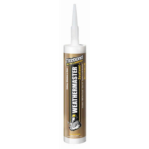 Titebond WeatherMaster Sealant 44291, 9.5 Oz. Cartridge, Brown