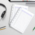 RUBEX Mini Heavyweight Sheet Protectors - 25 Sheets, Acid-Free for Documents and Photos