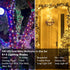 88FT 240LED Connectable String Lights Indoor Outdoor Clear Wire, Warm WhiteMulticolor Christmas String Lights, Plug