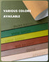 YSAGi Olive Green Double-Sided Desk Pad, 31.5"x15.7" Leather Mat, Eco Cork Desk Protector for Office