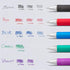 Pentel BLN75ABX Gel Pen - Retractable/Refillable, Needle Tip, 0.5mm, 12/BX, BK Ink