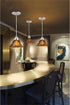 7028400 Westinghouse Single-Light Mini-Pendant Kit with Nickel Finish