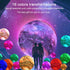 5.9 inch 16 Galaxy Moon Lamp Remote & Touch Control Colors LED Night Light Rechargeable Globe Light as Gifts Decor