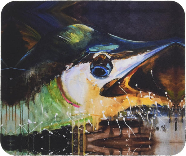 Caroline's Treasures JMK1111MP Blue Marlin Mouse Pad, Hot Pad or Trivet for Home Office