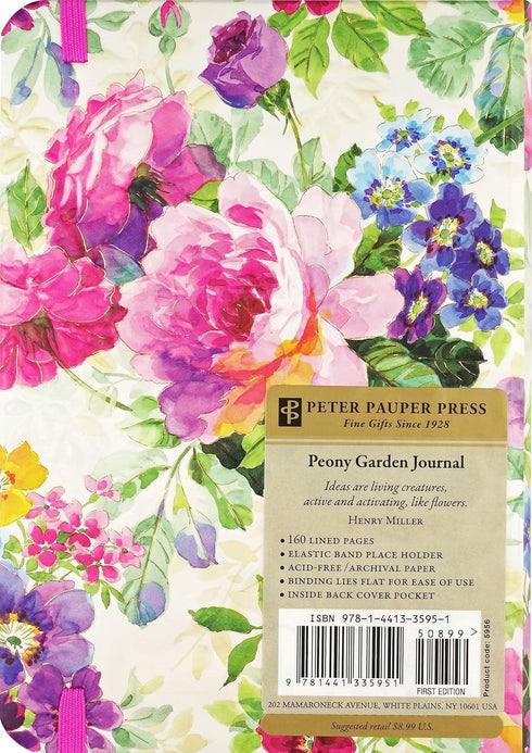 Peony Garden Journal