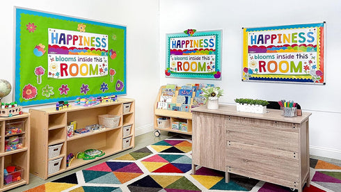 Sproutbrite Classroom Welcome Decorations - Inspirational Posters and Banners for Pre School, Elementary, Middle School