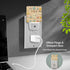 Jahiona White,0.5W LED Night Light Lamp with Smart Sensor Dusk to Dawn Sensor,Tea Cup Teapot Coffee Night Light
