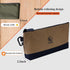 PRESEE 1680D Pack 1, 12.5 Inch Tool Pouch Zipper Small Tool Bag Stand-Up Tool Pouches Organizer Small Tool Bags