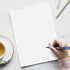 Dotted Dry Erase Board, 9" x 12" Double Sided with Bullet Dot Grid Paper for Home School Classroom Kids