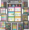Hadley Designs 12 Chalkboard Parts of Speech Posters for Elementary Language Arts Classroom Decor