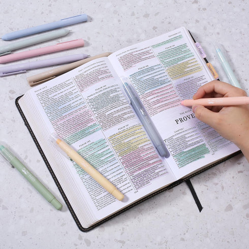 Mr. Pen Bible Highlighters and Pens, 10 Pack Gel Highlighters for Bible Journaling Kit