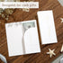 Set 20 20 24 Elegant Ribbon-Style Money Cards with Envelopes - Cards with Gold Foil, Envelopes, Sealing Stickers