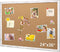 Board2by Cork Board Bulletin Board 24 x 36, White Wood Framed, Large Wall Mounted Notice Pin Board