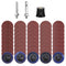 HARFINGTON 53pcs Quick Change Discs Set 1" Roll Lock Sanding Discs with