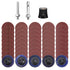 HARFINGTON 53pcs Quick Change Discs Set 1" Roll Lock Sanding Discs with