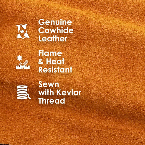 24 42 Houseables Leather Apron, Welding Apron, For Men, Blacksmith, Work Bib, Heat Resistant, Welder Gear, Forging
