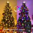 66FT 200 Brizled Smart Christmas Tree Lights, LED Color Changing Bubble Candle String Lights App & Voice Control, Warm