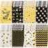Whaline 48 Pack Bee Spiral Mini Notebook - Cute Honey Bee Themed Memo Pads for Office School Home Note Taking