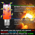 2W C7 E12 Bulb 300lm 2700K 120V E12 25W-40W Bulb, 2 Pack LED Salt Lamp Replacement Warm White Candelabra Base