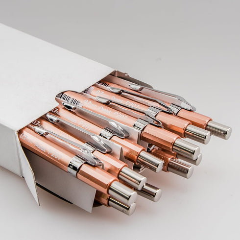 Pentel Sharp Mechanical Pencil - 0.7mm Metallic Copper Barrel, Box of 12 (P207MY)