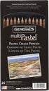 General Pencil Multi Pastel Pencils, 24-Pack, 4401-24A