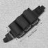 Tool Pouch Waist Belt Bag, Multipurpose Tool Belt for Housekeeping and Gardening, Black