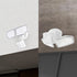 40W 180 4000 5000 2 LED Security Lights Motion Sensor Light Outdoor, Degree, LM, K, ETL Water Resistant, Clear Head