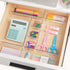 Vtopmart 44 PCS Clear Plastic Drawer Organizers Set, Versatile Storage Containers for Makeup and Office