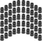 QILIPSU 50pcs 1/2" NPT Cable Gland Waterproof IP68 Nylon Cable Pass Through
