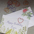 Cute Heart Paper Clips, Purple Paperclips, Gift Idea, 50 Pack