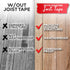 XFasten 2 Inch x 50 Feet Joist Tape, Weatherproof Butyl Sealant for Decking, Waterproof Roof Flashing Tape