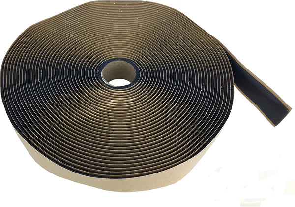 Butyl Tape 1/8" x 1" x 50' Black